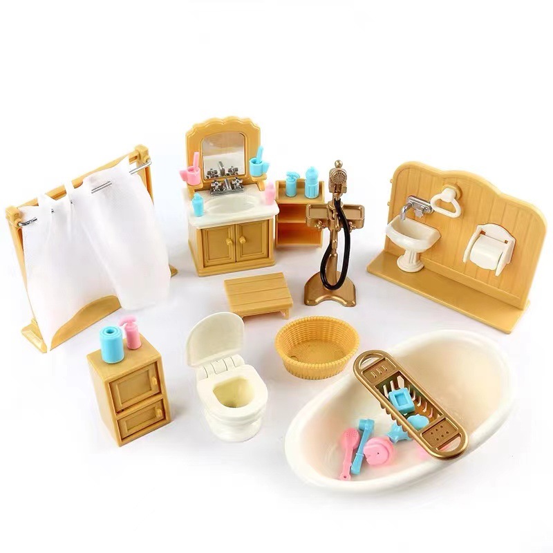Kitchen Uncle - Miniatur rumah boneka kotak hadiah kemasan