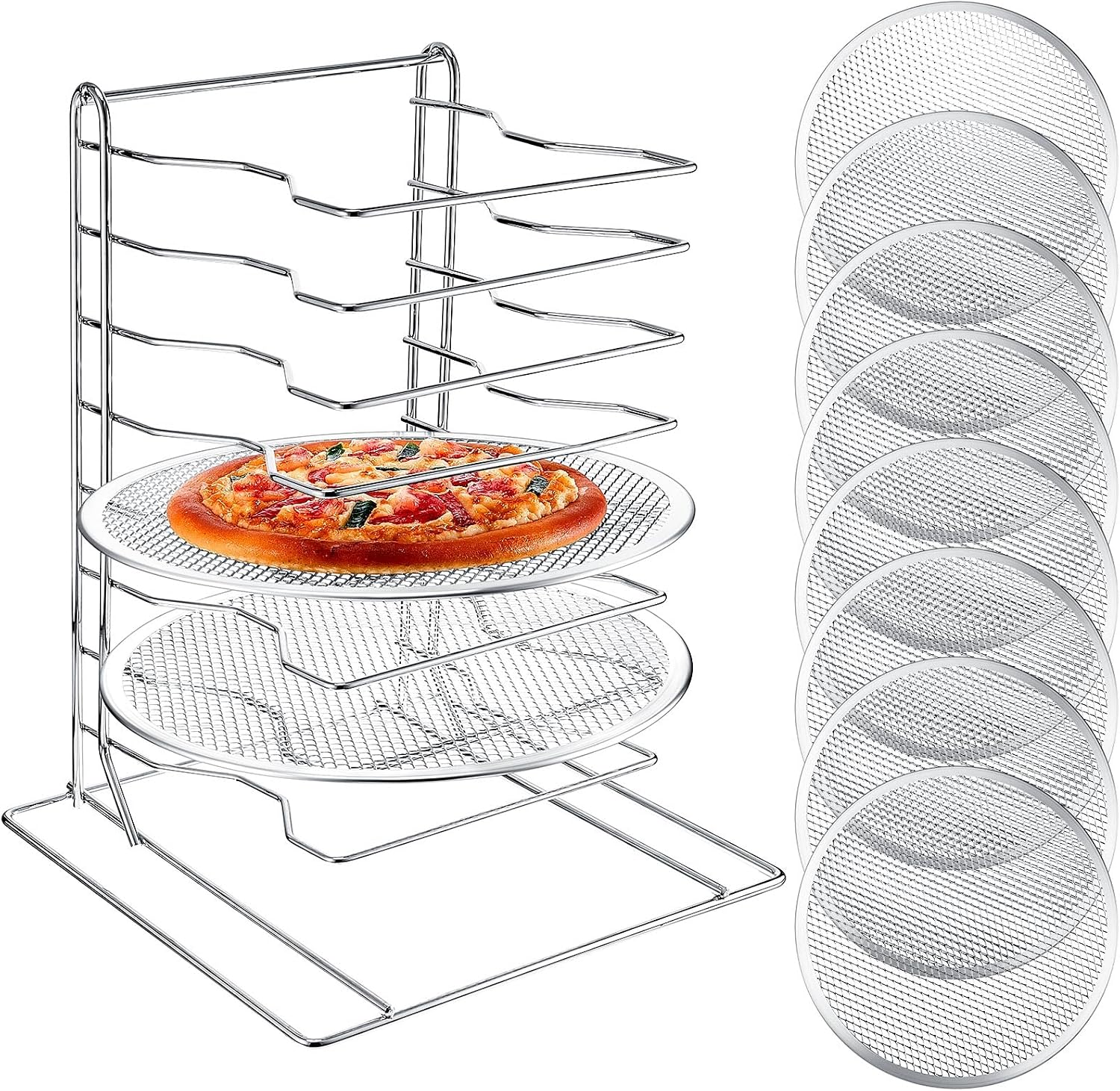 Rak Pizza 8 Tingkat Dengan 8 L - Baking Kitchen Set ulasan dan harga