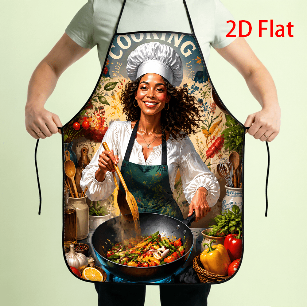 1 buah celemek dapur bermotif  - Kitchen Baking Background ulasan dan harga