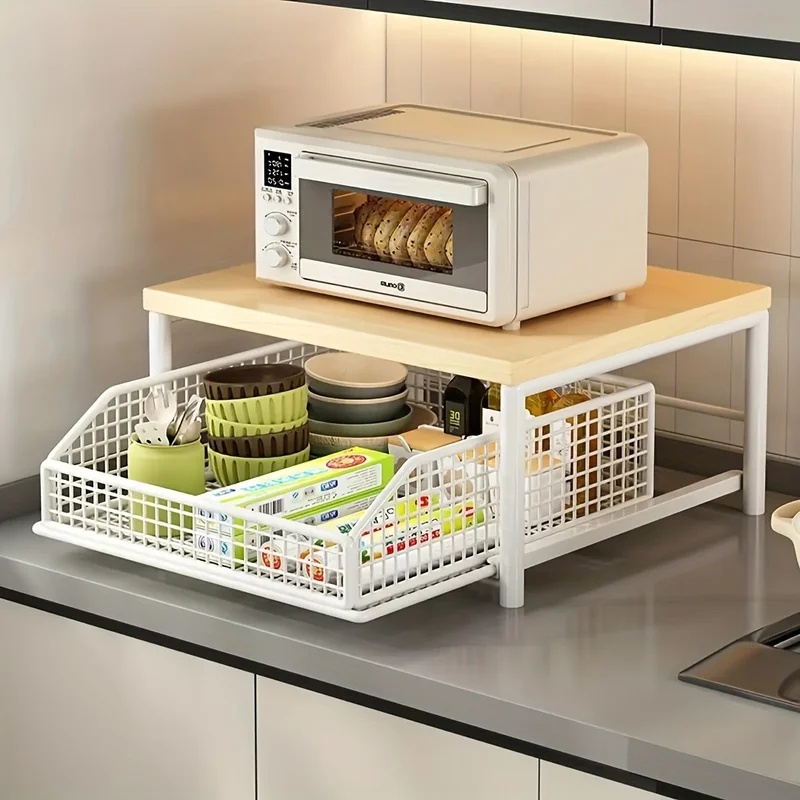 Rak Microwave Vertikal dengan  - Kitchen Baking Rack ulasan dan harga