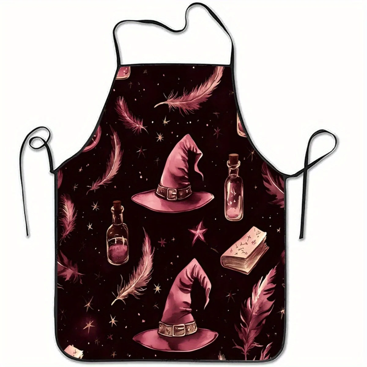 1 Buah Topi Penyihir & Celemek - Kitchen Witch Baking ulasan dan harga