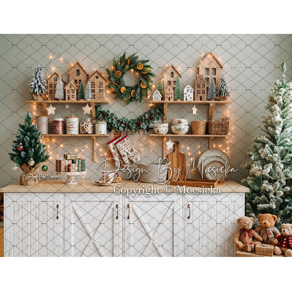 Latar Belakang Dapur Kue Jahe  - Kitchen Baking Background ulasan dan harga