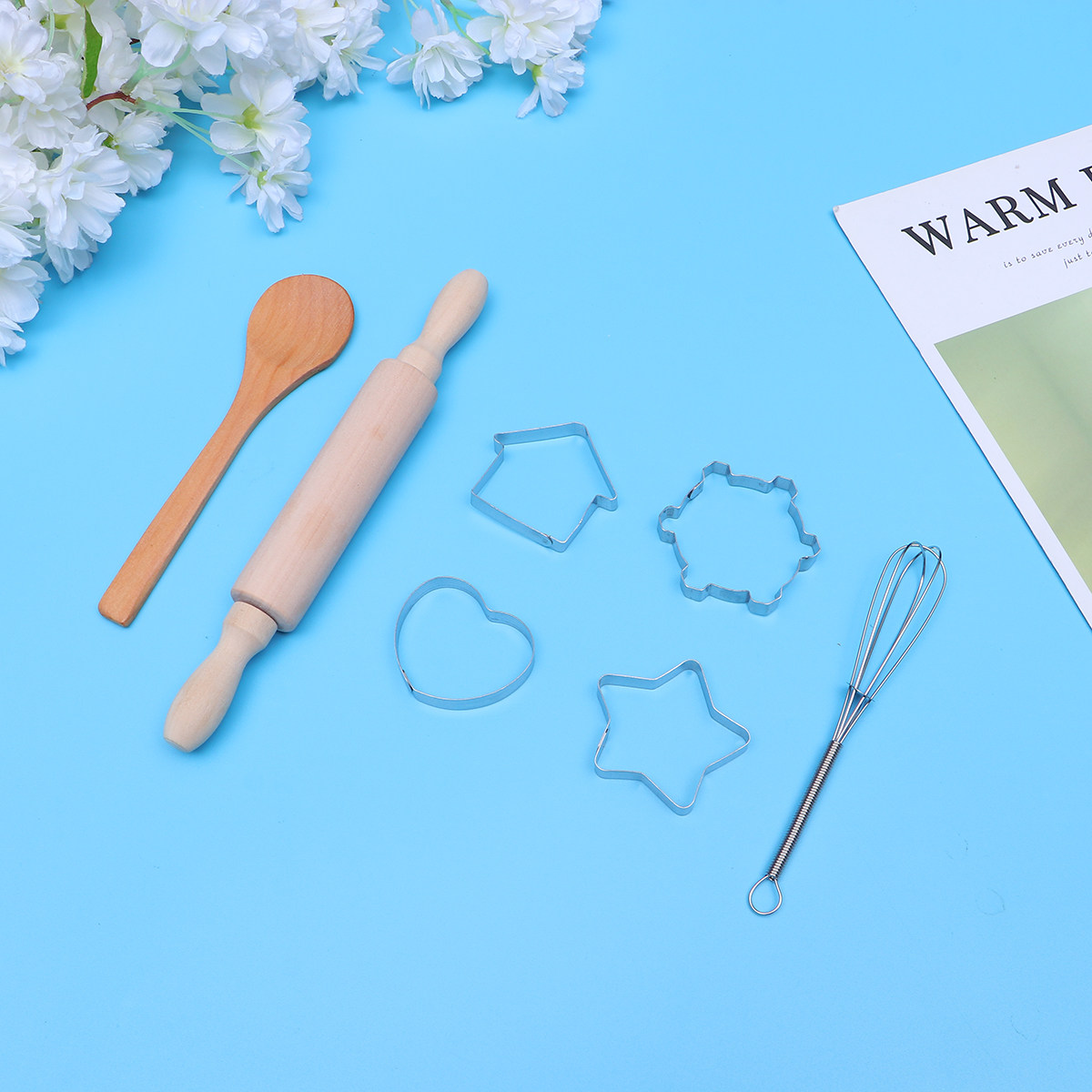 11 Pcs Set Celemek Dapur Anak, - Kitchen Kids Baking Set ulasan dan harga